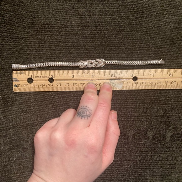 John Hardy Classic Chain Asli Bracelet with Pave diamonds - Picture 4 of 8